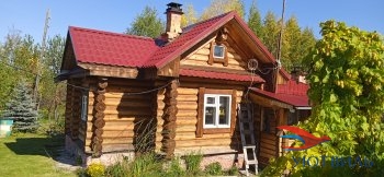 Бревенчатый дом в СНТ Ветеран в Королеве - korolev.yutvil.ru - фото 1